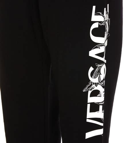 versace tecnico lucido writing all over men pants